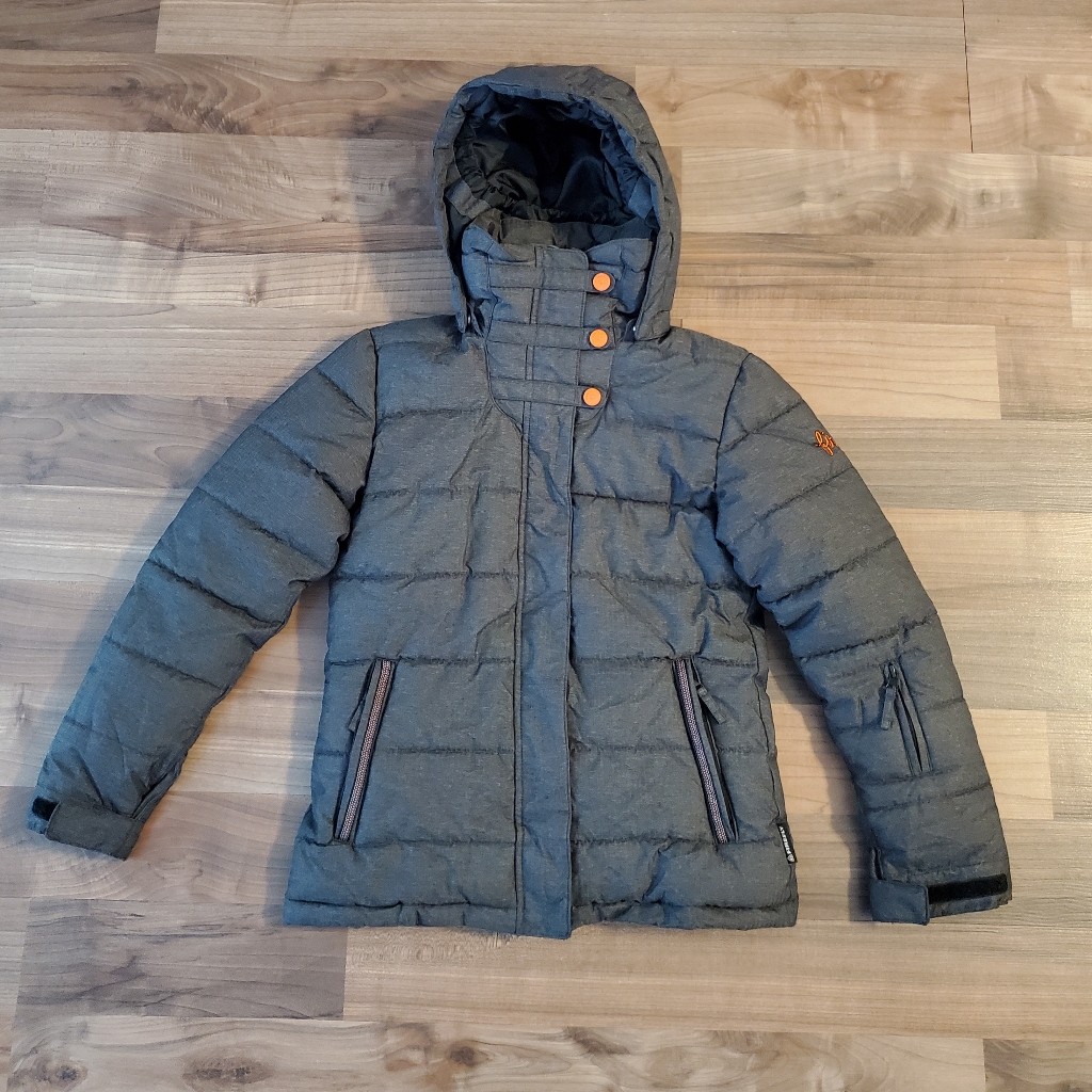 Firefly Snowboarding/Ski Jacket Kids Medium Grey